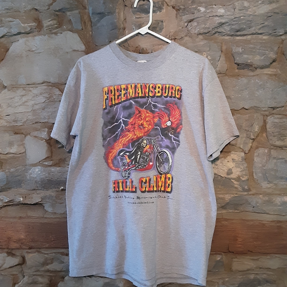 Freemansburg Hill Climb Biker Tshirt